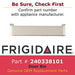 Frigidaire 240338101 Door Bin for Refrigerator - Grill Parts America