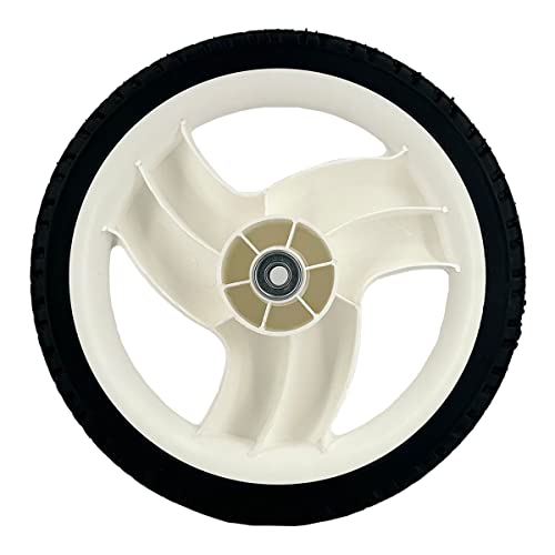 Sutmorly 105-1816 Lawn Mower Deck Wheels Fits for Toro 105-1816-A Stens 205-268, Recycler Plastic Rear Wheel 12" 20012 20016 20019, 2 pack - Grill Parts America