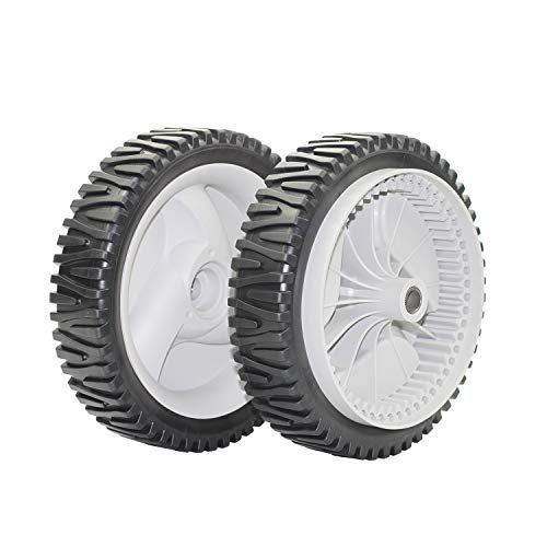 Cluparis 194231x460 Mower Front Drive Wheels Replaces for Craftsman Poulan Husqvarna AYP 532403111 194231x427 (Pack of 2) - Grill Parts America