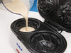 Double Waffle Bowl Maker by StarBlue - White - - Kitchen Parts America