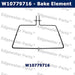 Edgewater Parts W10779716 Bake Element for Range Ovens, Compatible with Whirlpool, KitchenAid, Maytag, and Jenn-Air Fits Model# (JDS, JES, JIS, KER, KFE, KSE, MER) - Grill Parts America
