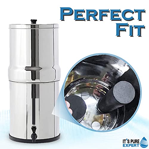 2 Packs Premium coconut activated carbon filter Compatible with Black Purification Elements Countertop Water Purification System -BB9-2 Water Filter replacement - Kitchen Parts America