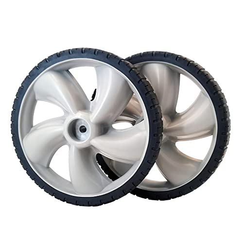 OTDSPAERS Plastic Wheel 490-324-0002 12-Inch x 1.75" Replaces Walk-Behind Mowers, 2 Pack - Grill Parts America