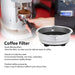 1 Cup 51mm Coffee Filter Basket, Detachable Stainless Steel Portafilter Basket Espresso Filter Coffee Machine Accessories for Home Office - Kitchen Parts America