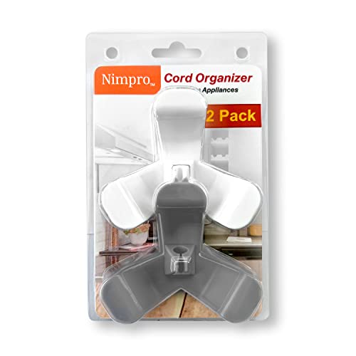 Kitchen Cord Organizer for Small Kitchen Appliances, 2 Pack Cord Wrapper for Storage of Small Appliances, Air Fryer, Mixer, Blender, Coffee Maker, Toaster, and Pressure Cooker - Kitchen Parts America