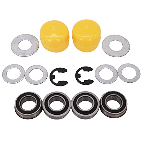 DVPARTS Front Wheel Bearing Bushing to Bearing Conversion Kit for John Deere LA140 LA145 LA150 LA155 LA165 LA175 LA100 L105 LA115 LA125 LA130 LA135 L100 L105 L108 L110 L120 L130 - Grill Parts America