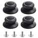 4Pcs Universal Pot Lid Top Replacement Knob,Heat Resistant and Prevent static electricity,Easy installation Kitchen Cookware Replacement Pan Lid Holding Handles. (Black) - Kitchen Parts America