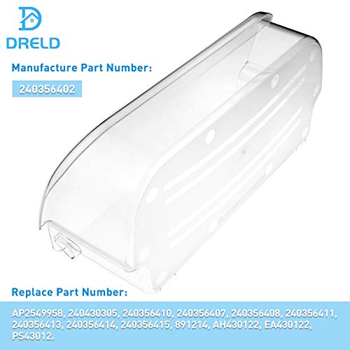 240356402 Refrigerator Door Bin Side Shelf, Compatible with Frigidaire Kenmore Electrolux Refrigerators LFSS2612TF0 AP2549958 FGUS2642LF2, Replaces AP2549958 PS430122 240430312 240356416 240356407 - Grill Parts America