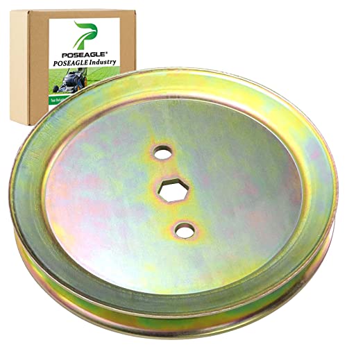 POSEAGLE GX20367 Pulley Replaces GX20367 John Deere Pulley GX20367, John Deere GX20367 Spindle Pulley, John Deere UC23728 for John Deere L100, L110, D105, D110, D130, LA105, LA110, LA115 Lawn Decks - Grill Parts America