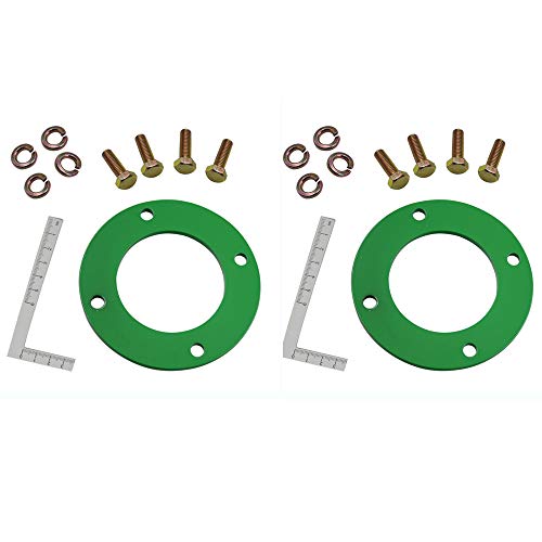 Lelecar Mower Deck Spindle Reinforcement Ring for John Deere 42" Mower D100 D110 D130 D140 D160 LA100 LA105 LA110 LA115 LA120 LA125 LA130 LA140 LA145 LA155 LA165 X110 X120 X140 L100 (Set of 2) - Grill Parts America