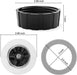 Blade replacement parts,Fit For Hamilton Beach Blender Blades with Jar Base Cap and 2 O-Ring Seal Gasket - Kitchen Parts America