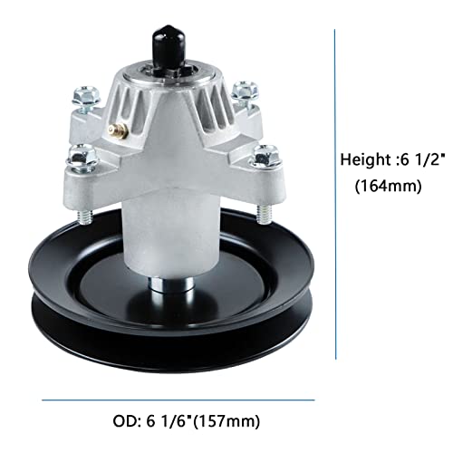 Autsurles Spindle Assembly Replaces for Cub Cadet MTD Troy-Bilt 618-0624, 618-0624A, 618-0624B, 618-0659, 618-0659A, 918-0624, 918-0624A, 918-0624B, 918-0659, 918-0659A,Toro 112-0460, 918-0624B - Grill Parts America