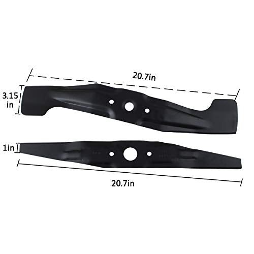 72531-VH7-000 & 72511-VH7-000 Lawn Mower Blade Set for HRX217, HRX217K1, HRX217K2, HRX217K3, HRX217K4 Mower 21" MicroCut Twin Blade Set - Grill Parts America