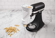 KitchenAid KSMPEXTA Gourmet Pasta Press Attachment with 6 Interchangeable Pasta Plates, White - Kitchen Parts America