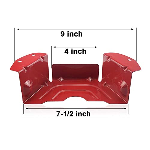 XINKE Lawn Mower Parts 783-06424A-0638 42" 46" Deck Spindle Pulley Belt Guard Cover Compatible with MTD &Troy-Bilt & Craftsman Lawn Mower - 2 Pack (Red) - Grill Parts America