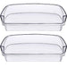 WPW10710203 W10451871 Refrigerator Door Shelf Bin Refrigerator Replacement Parts Shelves for whirlpool kenmore Replaces AP6023888 W10463668 W10710203 WPW10710203VP 2 Packs - Grill Parts America