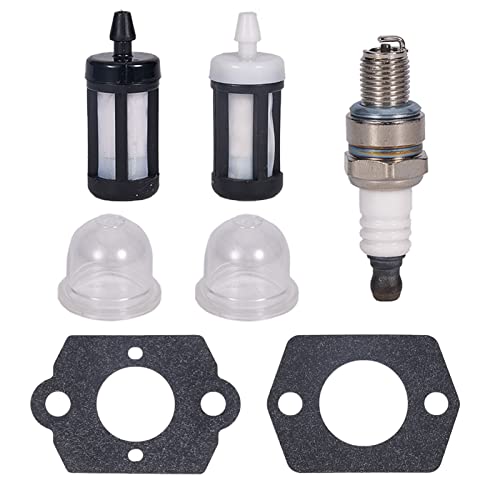 Mikatesi Air Filter Service Kit for Stihl BG86 BG86C SH86 SH86C BG56 BG66 Leaf Blower Replace OEM 4241 140 4400 4241 140 4404 4241 140 4403 - with Spark Plug Fuel Filter Primer Bulb Gasket Kit - Grill Parts America