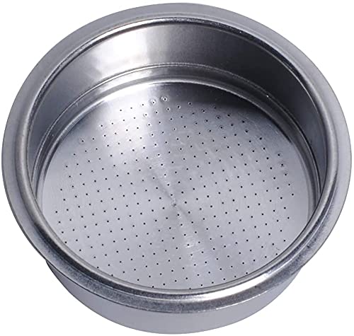 For Breville - 50mm 2-Cup Dual Wall Pressurized Stainless Steel Espresso Filter Basket - Compatible with Breville Cafe Roma (ESP8), 800ES, ESP6, BES200/250/400/800/820/830 - Kitchen Parts America