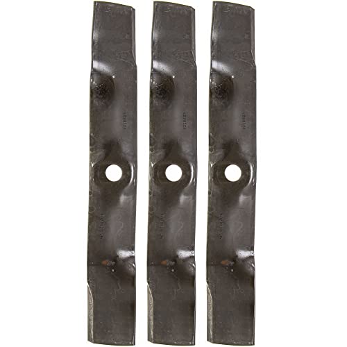 John Deere UC22009 Mower Blades 3-Pack 48" Deck GX 325 335 345 X 300 320 324 500 LT 180 Z 425 - Grill Parts America