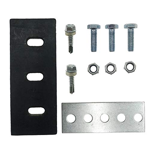 Carbman 1/4" 1-Blade Universal Impeller Blade Modification Kit for Two-Stage Snow Blowers 2-Stage Machine - Grill Parts America