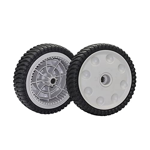 Cluparis Front Drive Wheels Replaces for MTD Troy-Bilt Lawn Mowers for 734-04018C,734-04018B, 734-04018A,12AV569Q597 (pack of 2) - Grill Parts America