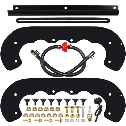 NICHEFLAG 99-9313 Snow Blower Paddles with 55-8760 Scraper Blade 55-9300 Belt Replaces 55-9250, 55-9251, 88-0771, 125-1128 for Toro CCR2000, CCR2400, CCR2400E, CCR2400R, CCR2500, CCR3000 Snowthrowers - Grill Parts America