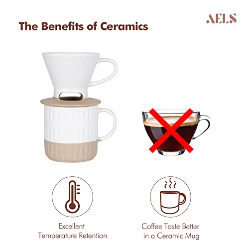 AELS Pour Over Coffee Maker Gift Set - Kitchen Parts America