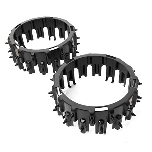 Robomow OEM FR-MRK6022A RoboGrips RS Robotic Lawn Mower Wheels, Black - Grill Parts America