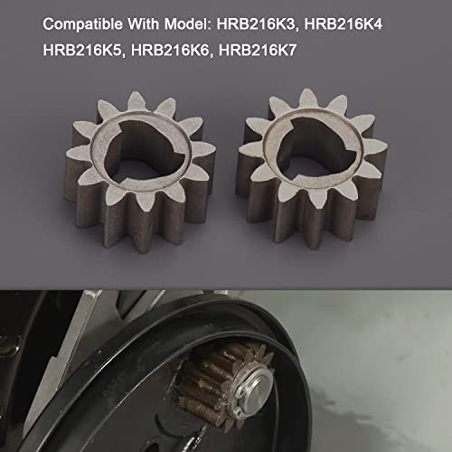 Lawn Mower Parts 42661-VE2-800 Gears 42672-VE2-800 Keys Springs & Clips, Compatible with H-onda Drive Wheel Kit, for H-onda Mower HRR216/HRS216 Drive Gear Kit 12 Teeth - Fits HRB216K4 HRB216K5 Models - Grill Parts America