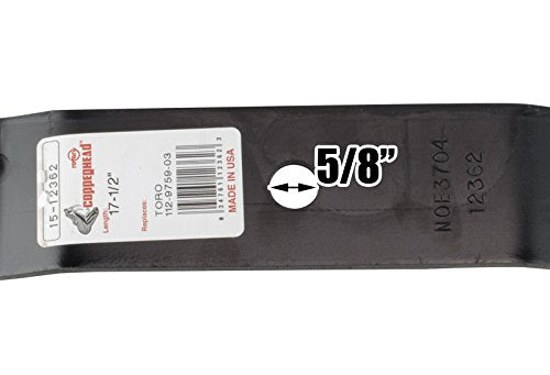 3 Rotary Copperhead Toothed Mulching Mower Blades Fit Toro Timecutter Z 5000 Series 50 Deck 112-9759-03 110-6837-03 - Grill Parts America