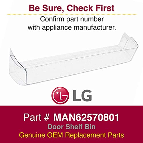 LG MAN62570801 Genuine OEM Door Shelf Bin for LG Refrigerators - Grill Parts America