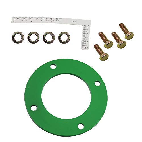 Lelecar Mower Deck Spindle Reinforcement Ring for John Deere 42" Mower D100 D110 D130 D140 D160 LA100 LA105 LA110 LA115 LA120 LA125 LA130 LA140 LA145 LA155 LA165 X110 X120 X140 L100 (Set of 2) - Grill Parts America