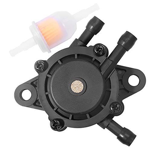 Fuel Gas Pump W/Fuel Filter Replacement for John Deere LA175 LA165 LA155 LA145 LA135 LA125 LA115 LA105 LA150 LA140 LA130 LA120 D155 D125 D105 D170 D160 D150 D140 D130 D120 D110 D100 Lawn Tractor - Grill Parts America