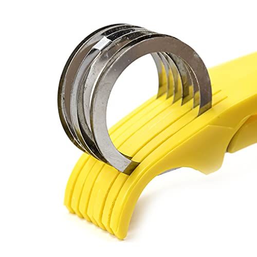 Beille 2pk Quick Banana Fruit Slicer Chopper Stainless Steel Blades - Kitchen Parts America