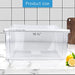 2188664 WP2188664 Refrigerator Door bin Crisper Bin (Bottom) with White Handle for Whirlpool, Kenmore, maytag, kitchenaid Refrigerator - WP2188664 PS890595 2188665 - Grill Parts America