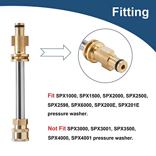 Raincovo Replacement for Pressure Washer Gun Adapter Sun Joe SPX Series, 1/4 Inch Quick Connector - Grill Parts America