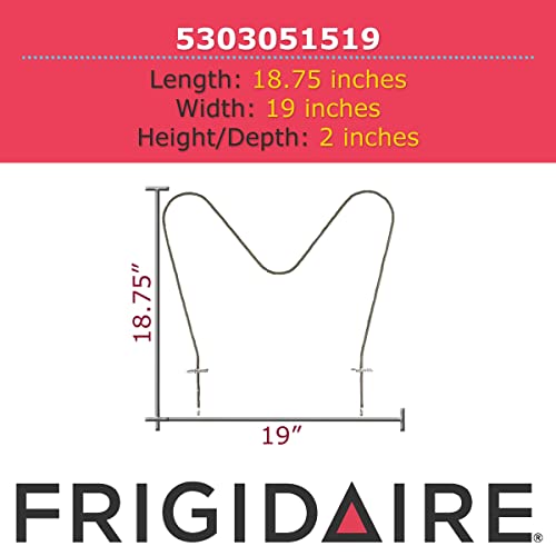 Frigidaire 5303051519 Range Bake Element, Black - Grill Parts America