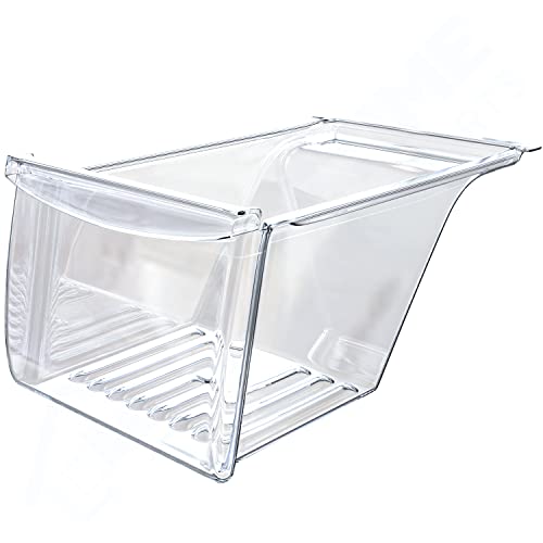 UPGRADED Lifetime Appliance 240337103 Crisper Bin Compatible with Frigidaire Refrigerator Shelf | Fridge Drawer | Frigidaire Refrigerator Parts - 240337100, AP2115741, 240323007 - Grill Parts America