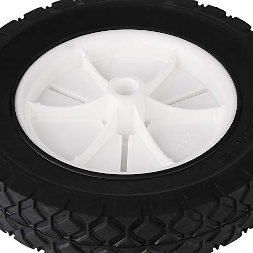 Oregon 72-108 Plastic Wheel 2PCS Universal Wheels Tires Compatible with Craftsman AYP MTD Lawnmower Suitable for Replacement of Radio Flyer Wagon BBQ Grill Trash Can Hand Truck Lawn Sprayer - Grill Parts America