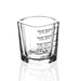 BCnmviku Espresso Shot Glasses Measuring Cup Liquid Heavy Glass for Baristas 2oz for Single Shot of Ristrettos (2 pack) - Kitchen Parts America