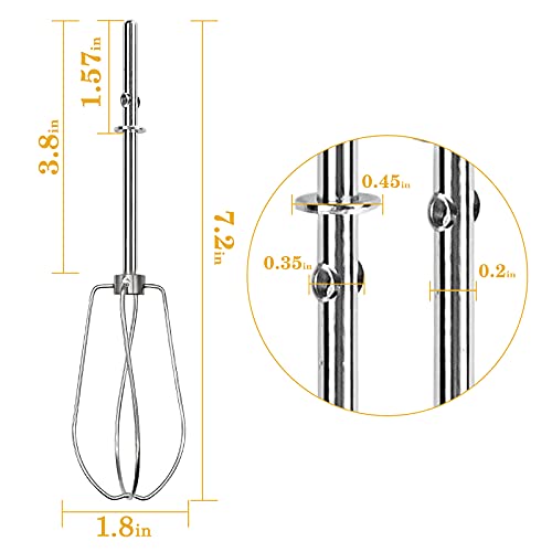 Hand Mixer Turbo Beaters for KitchenAid W10490648,KHM2B, AP5644233, PS4082859 - Kitchen Parts America