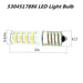 LCMLA 5304517886 LED Light Bulb E17 3.8W Replace 5304498578 KEI D28a 7297114000 7241552801 5304495326 Refrigerator Bulb Compatible with Frigidaire Kenmore Electrolux Crosley Refrigerator - Grill Parts America