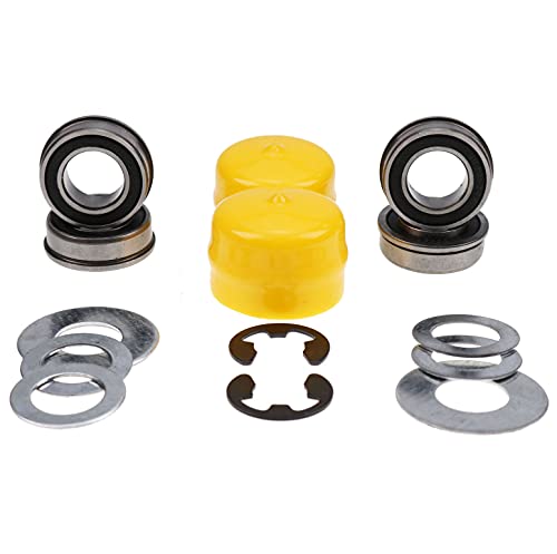 DVPARTS Front Wheel Bearing Bushing to Bearing Conversion Kit for John Deere LA140 LA145 LA150 LA155 LA165 LA175 LA100 L105 LA115 LA125 LA130 LA135 L100 L105 L108 L110 L120 L130 - Grill Parts America