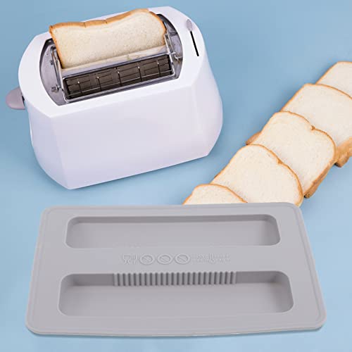 HEMOTON 2 Slice Toaster Lid Silicone Toaster Lid 2 Slice Toaster Appliance Top Cover Toaster Cover Bread Maker Cover Bread Machine Cover Sandwich Machine Part Accessories - Grill Parts America