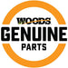 WOODS OEM 29186KT (29186-6 Blade Set) 13" Finish Mower Genuine Replacement Blade Kit, Compatible with RD990X, RD990XE, S260 Ditchbank - Precision, Heat-Treated, Alloy Steel, Lawn Mower Blades - Grill Parts America