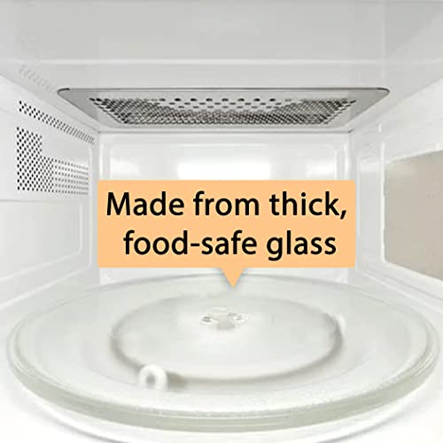 12.75’’ Microwave Glass Tray Compatible with Kenmore, LG and Sears - The Exact Replacement Part of 1B71961F/507049/WB49X10074/1B71961H - Dishwasher Safe - Grill Parts America