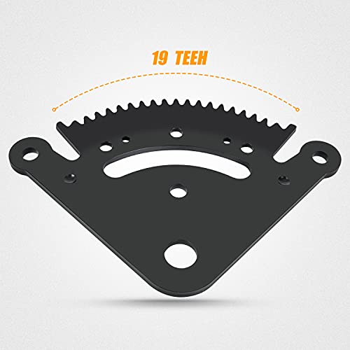 Wztepeng Steering Sector Gear Pinion Gear Repair Kit 19 Teeth Compatible with John Deere 102 105 115 125 D100 D105 D110 D120 LA100 LA105 LA110 LA120 LA145 etc. Riding Mower GX20053 GX20054 GX21924BLE - Grill Parts America