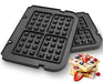 RAFBAR Waffle Plates for Cuisinart Griddler GR-4N,GR-5B P1,GR6S and GRID-8N Series, 2 Nonstick Coating Plates for 4 Slices Belgian Waffles - Grill Parts America