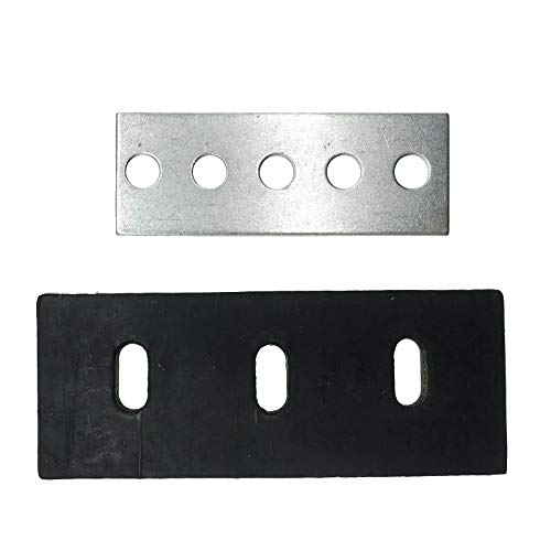 Carbman 1/4" 1-Blade Universal Impeller Blade Modification Kit for Two-Stage Snow Blowers 2-Stage Machine - Grill Parts America