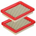 Emmawin 2 Pack 951-15245 Air Filter for Cub Cadet MTD 159cc 196cc Engine Lawn Mower, Replace Air Filter 751-15245 - Grill Parts America